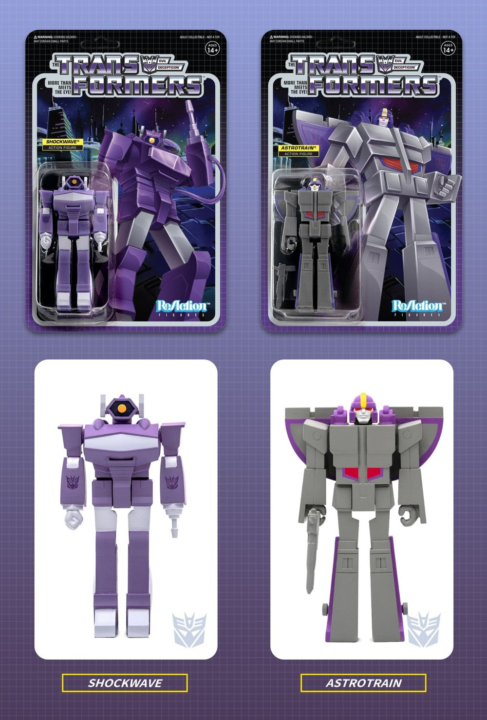 Super7 - Transformers Vol.2B Vinyl ReAction Figure - inshobby.com