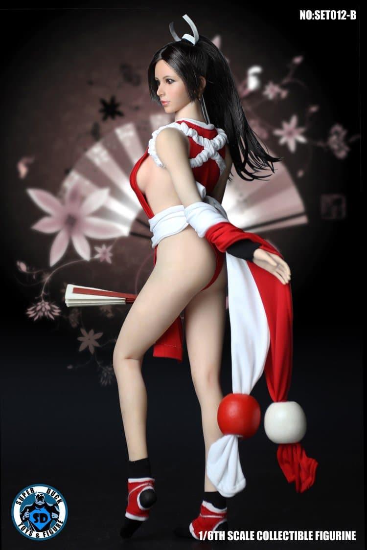 Superduck - 1:6 Mai Shiranui Red Seamless Figure