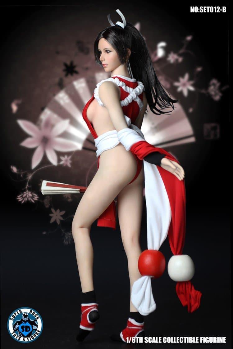 Superduck - 1:6 Mai Shiranui Red Seamless Figure - inshobby.com