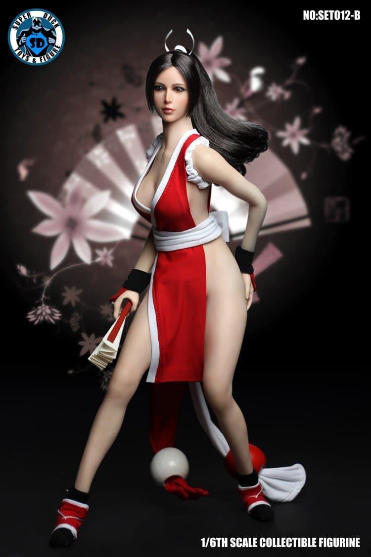 Superduck - 1:6 Mai Shiranui Red Seamless Figure