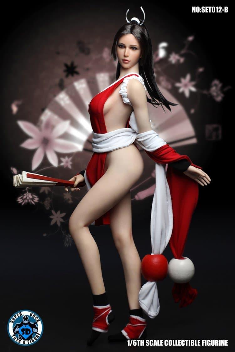 Superduck - 1:6 Mai Shiranui Red Seamless Figure - inshobby.com