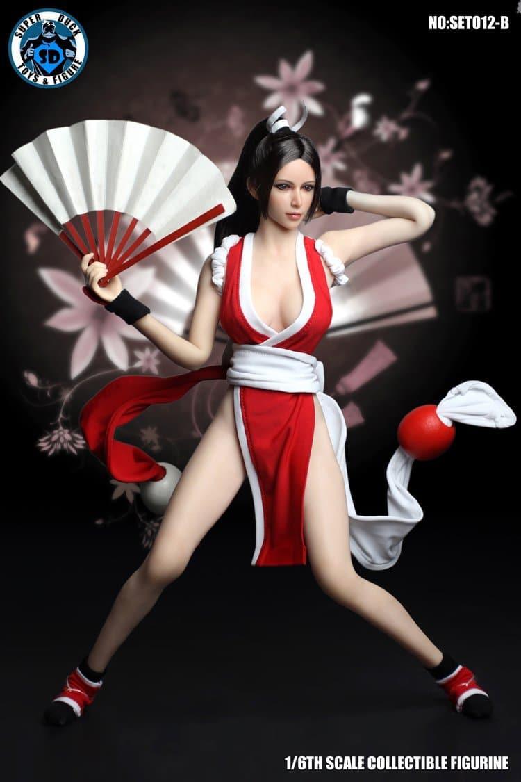 Superduck - 1:6 Mai Shiranui Red Seamless Figure - inshobby.com