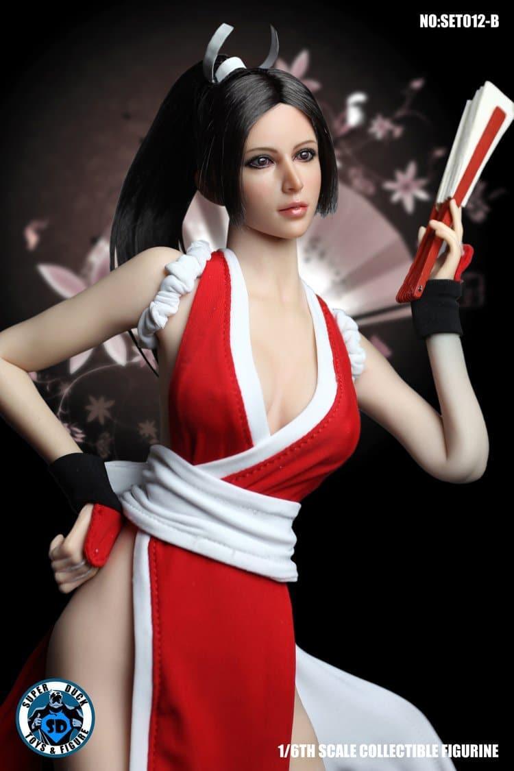 Superduck - 1:6 Mai Shiranui Red Seamless Figure - inshobby.com