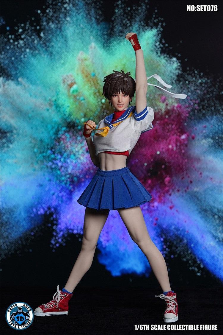 Superduck - 1:6 Sakura Kasugano Seamless Figure