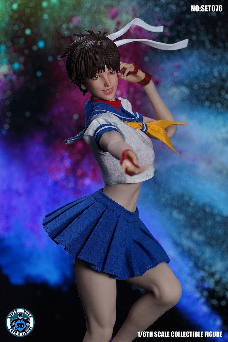 Superduck - 1:6 Sakura Kasugano Seamless Figure - inshobby.com