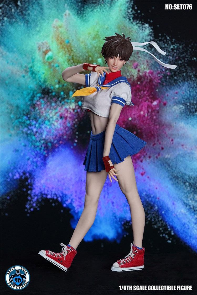 Superduck - 1:6 Sakura Kasugano Seamless Figure - inshobby.com