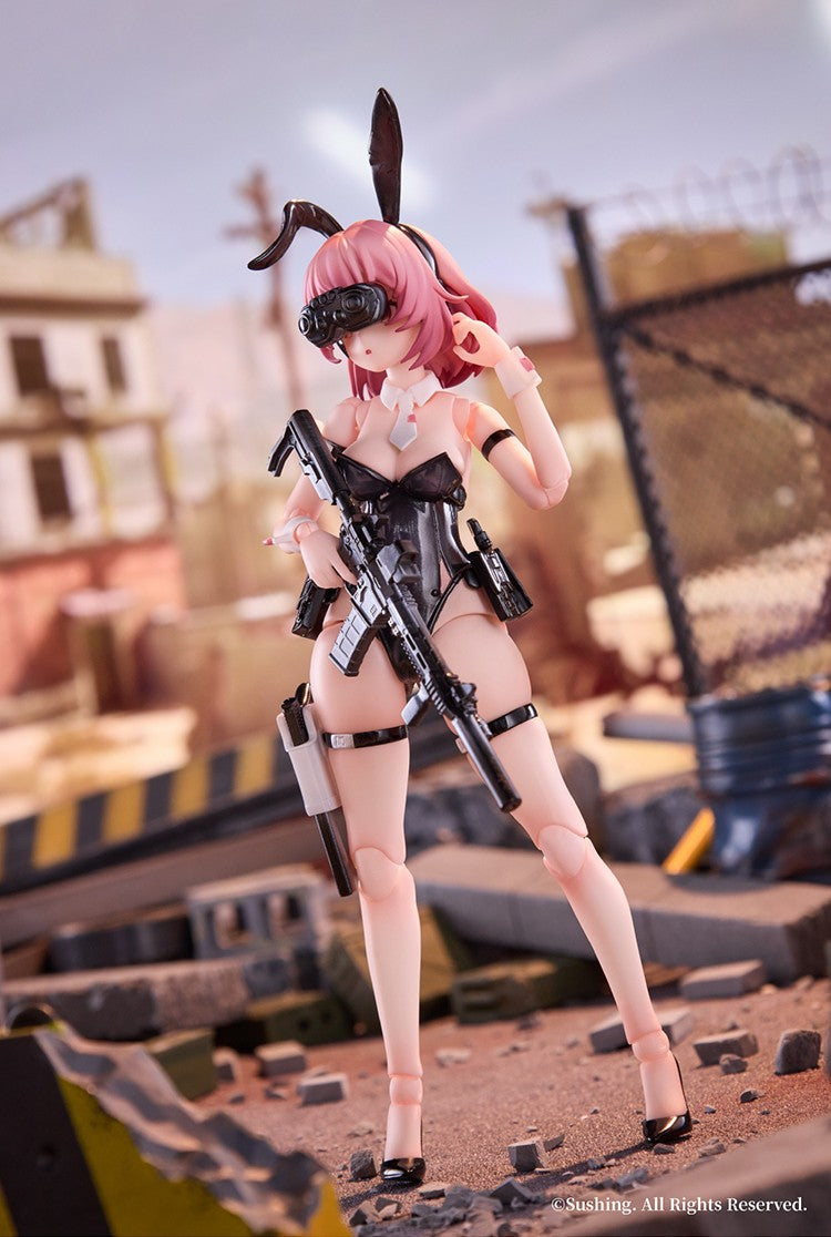 1:12 Bunny Rapid Action Squad Commando Belka Action Figure