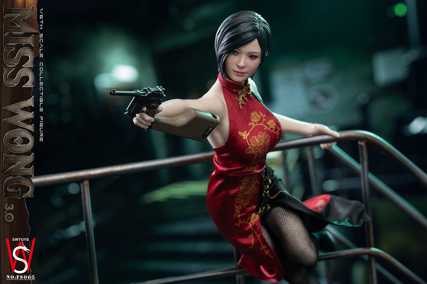 [MISS WONG 3.0] SWTOYS 社製:1/6 BIOHAZARD④ 1:6 Miss Wong 3.0 Cheongsam Version Action Figure
