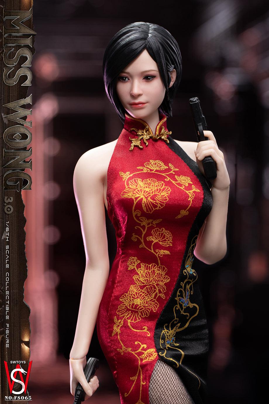 [MISS WONG 3.0] SWTOYS 社製:1/6 BIOHAZARD④ 1:6 Miss Wong 3.0 Cheongsam Version Action Figure