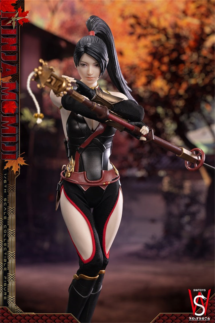 SWToys - 1:6 Ninja Momiji Black Version Action Figure - inshobby.com