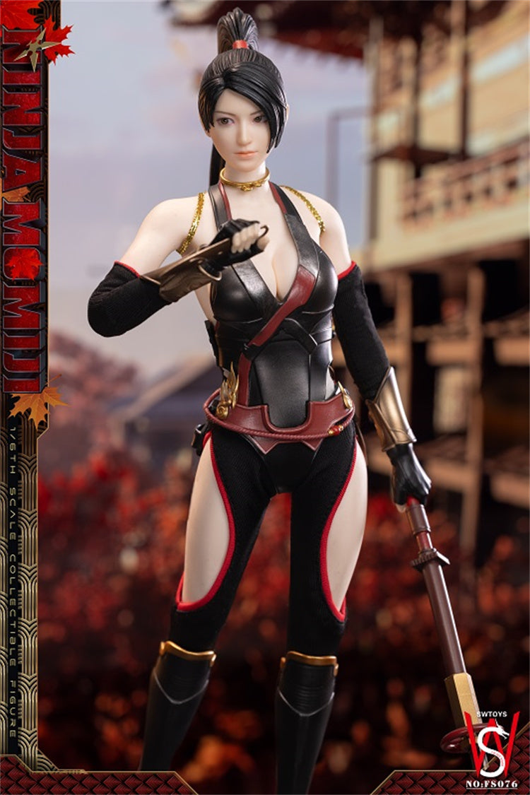 SWToys - 1:6 Ninja Momiji Black Version Action Figure - inshobby.com