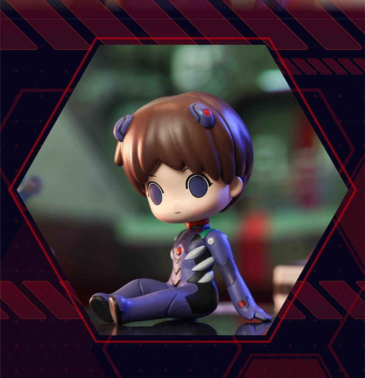 Top Toy - Evangelion EVA Sitting in a Row Mini Figure - inshobby.com