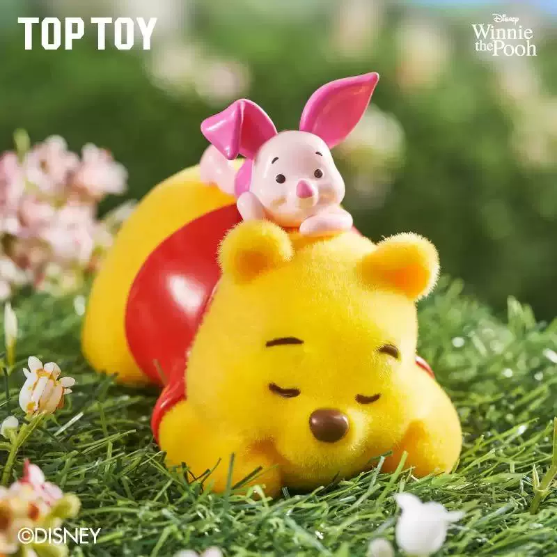 Top Toy - Winnie the Pooh Happy Everyday Flocking Mini Figure - inshobby.com