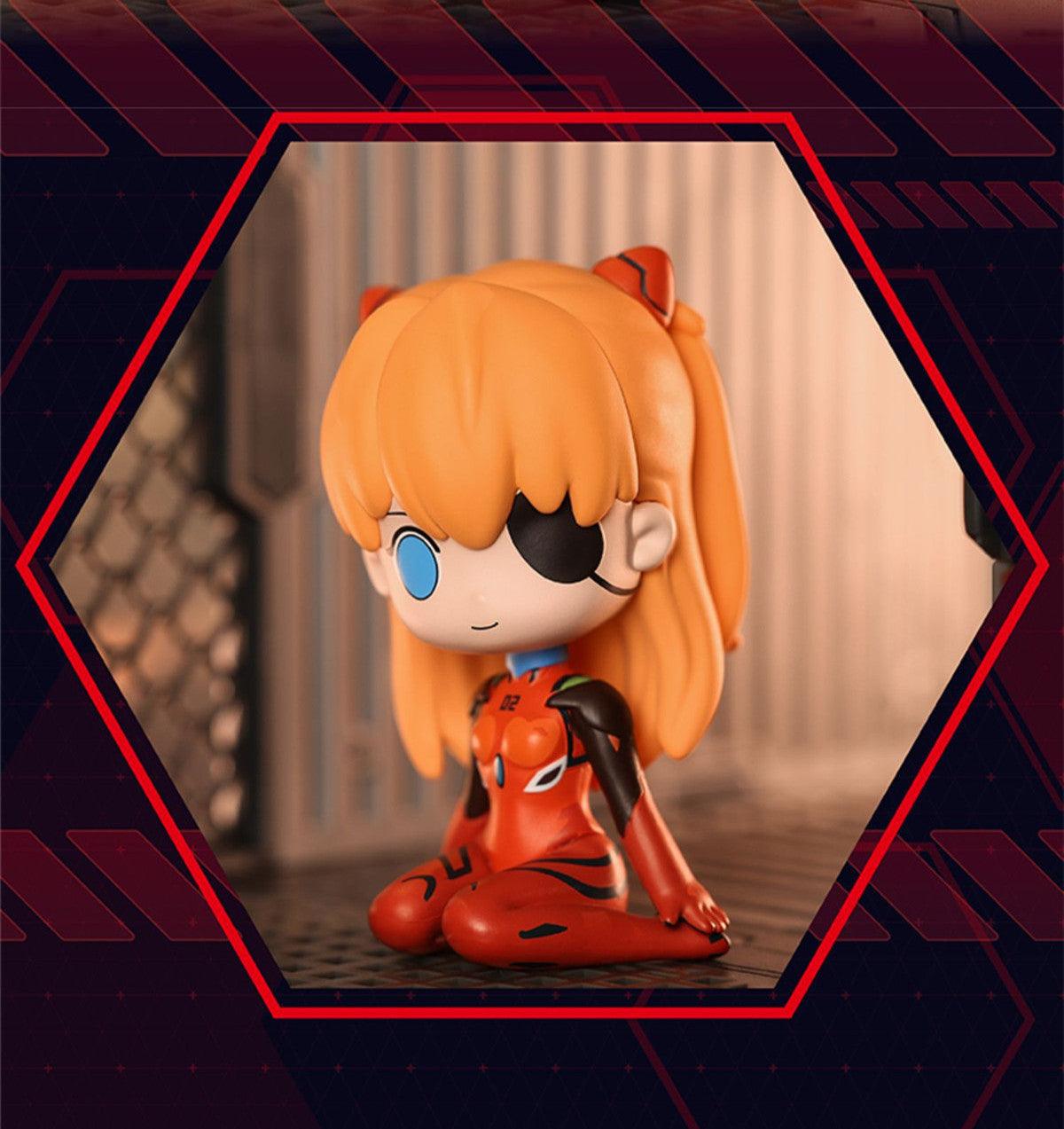 Top Toys - Evangelion EVA Sitting in a Row Mini Figure