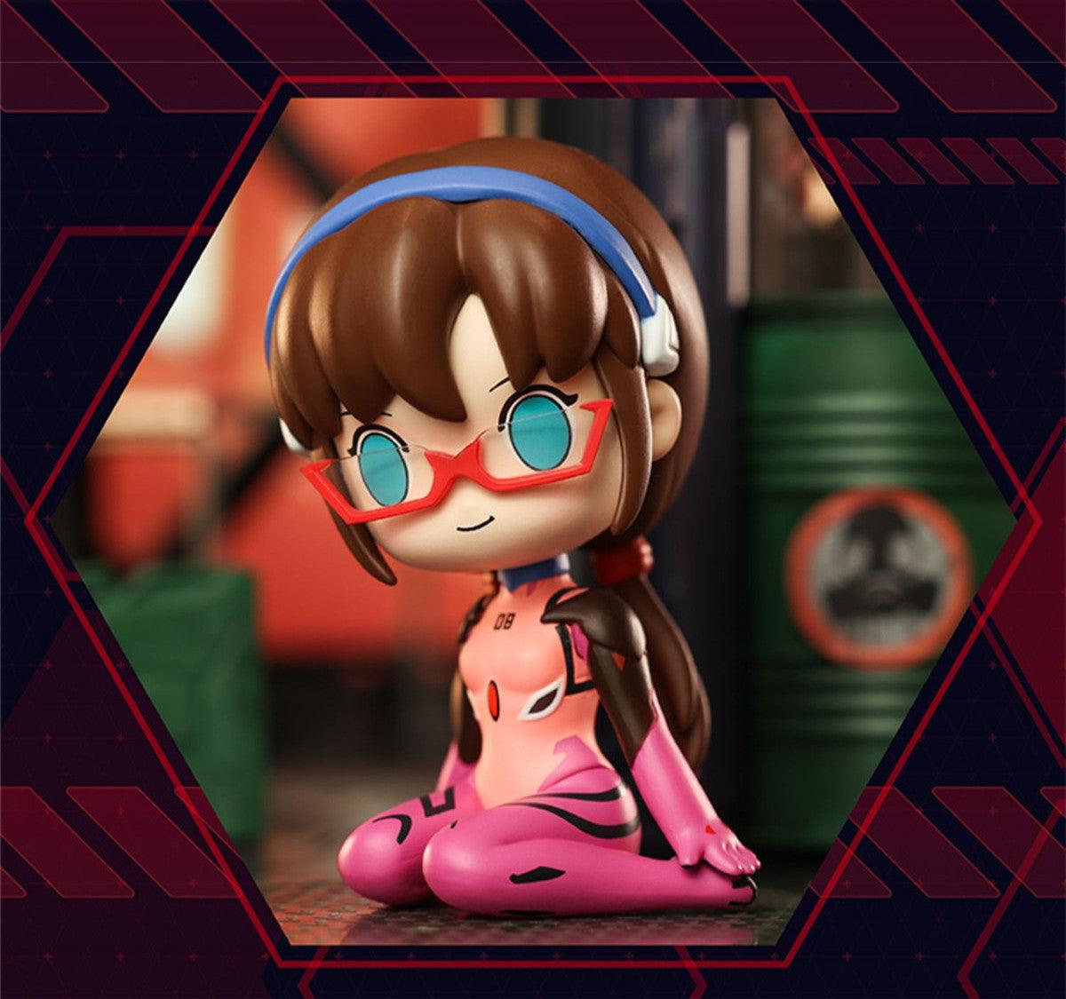 Top Toys - Evangelion EVA Sitting in a Row Mini Figure