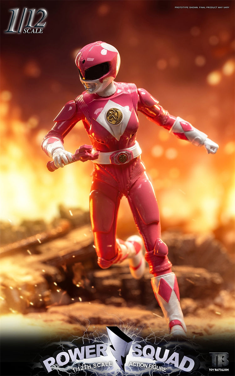1:12 Power Squad Team Action Figure