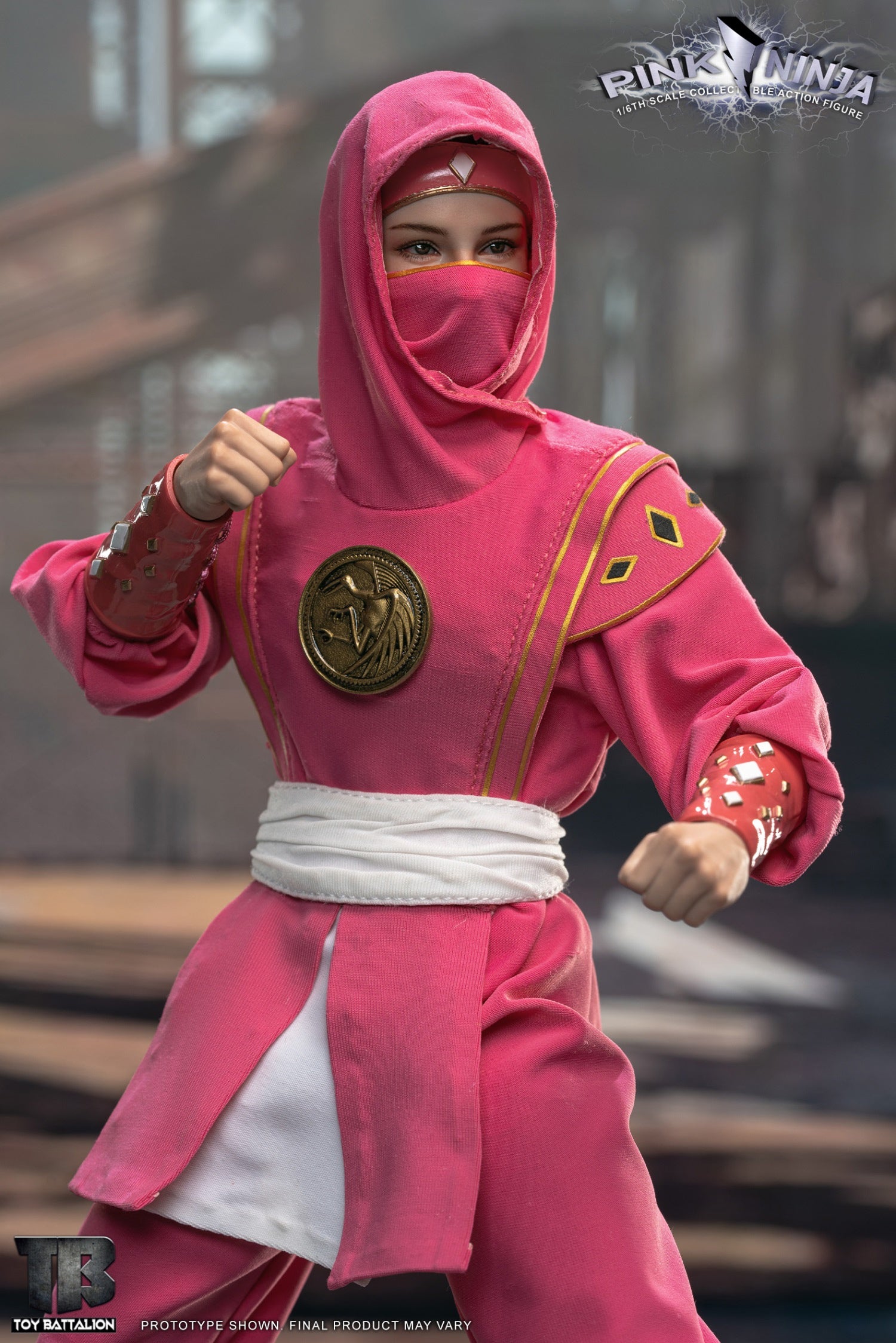 Toys Battalion - 1:6 Pink Ninja Action Figure - inshobby.com