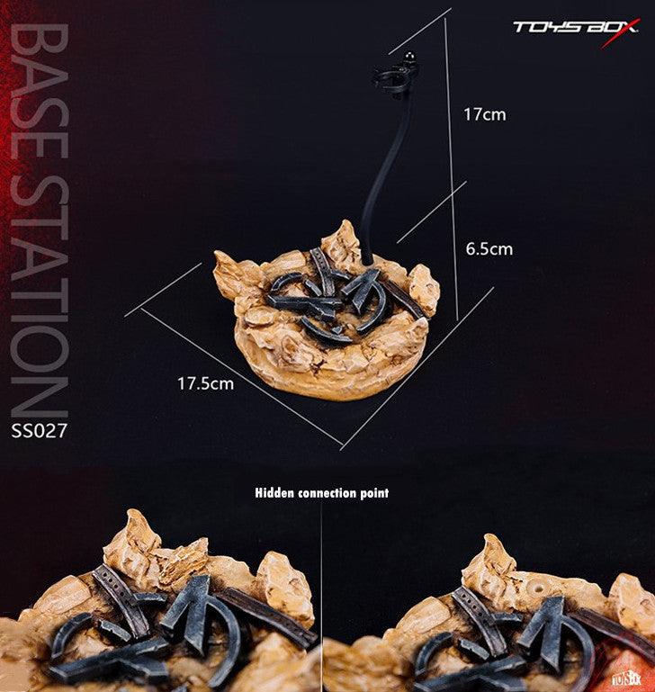 Toys Box - 1:12 Iron Man Mk85 Battle Scene Display Stage - inshobby.com