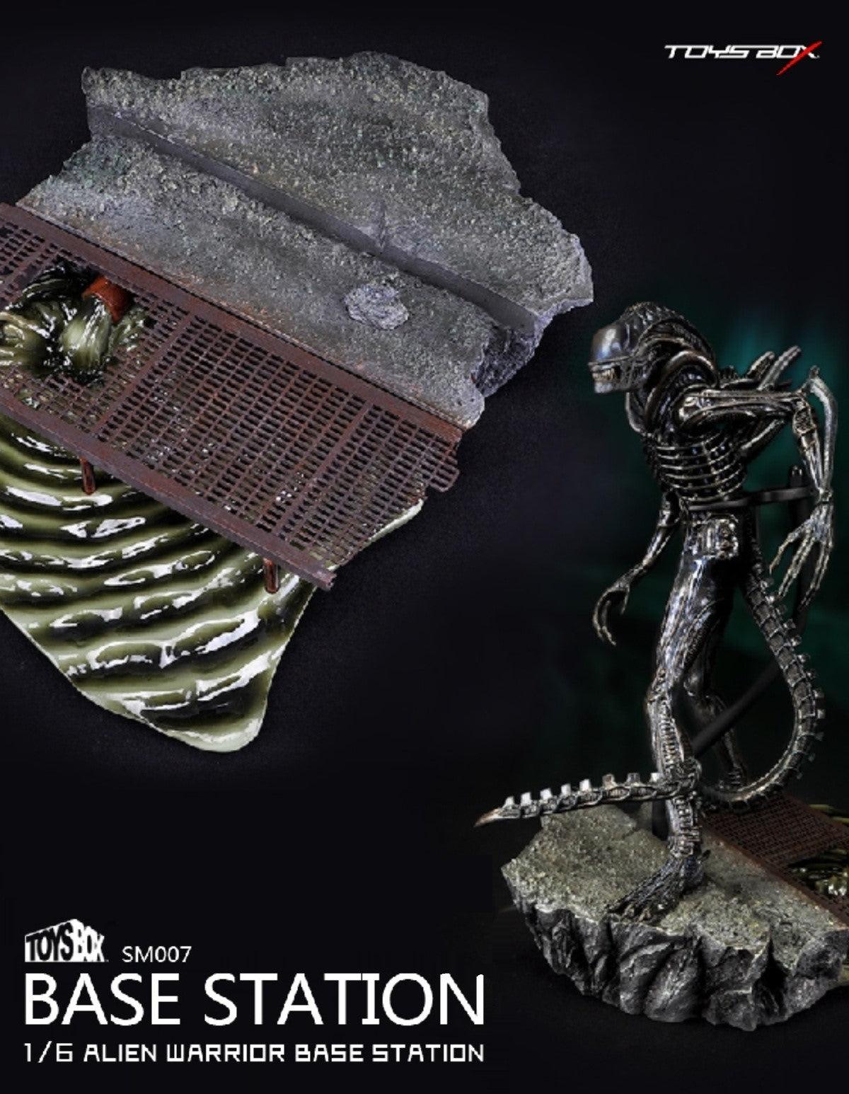 Toys Box - 1:6 Alien Warrior Scene Display Base Station