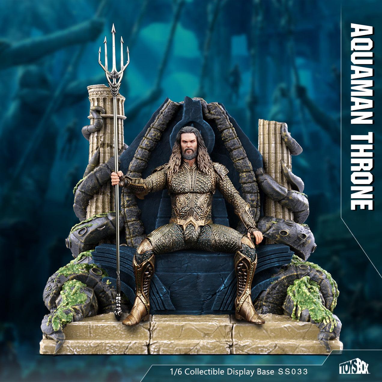 Toys Box - 1:6 Aquaman Throne Display Scene Base Station - inshobby.com