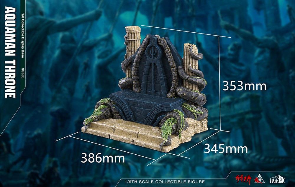 Toys Box - 1:6 Aquaman Throne Display Scene Base Station - inshobby.com