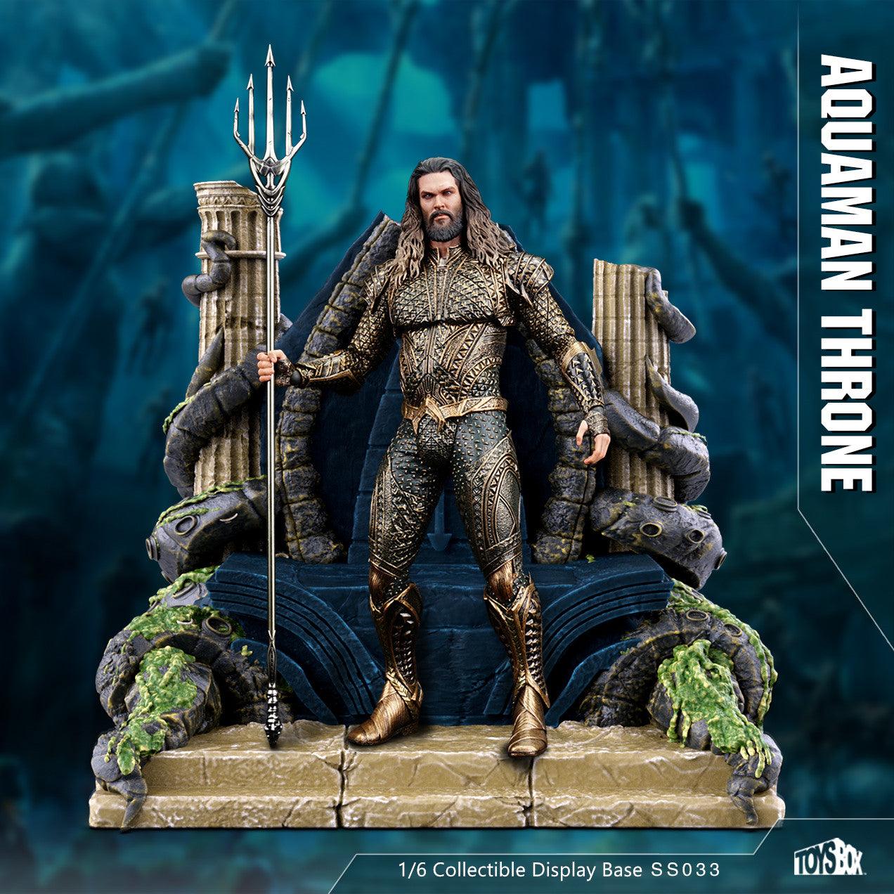 Toys Box - 1:6 Aquaman Throne Display Scene Base Station - inshobby.com