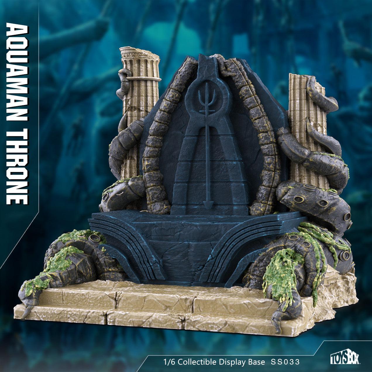 Toys Box - 1:6 Aquaman Throne Display Scene Base Station - inshobby.com