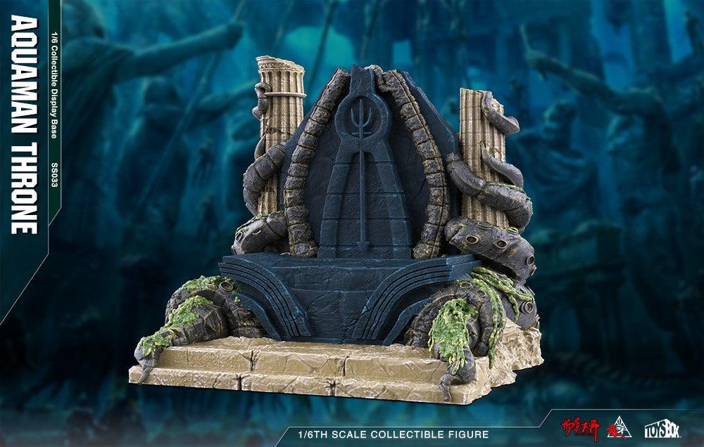 Toys Box - 1:6 Aquaman Throne Display Scene Base Station - inshobby.com