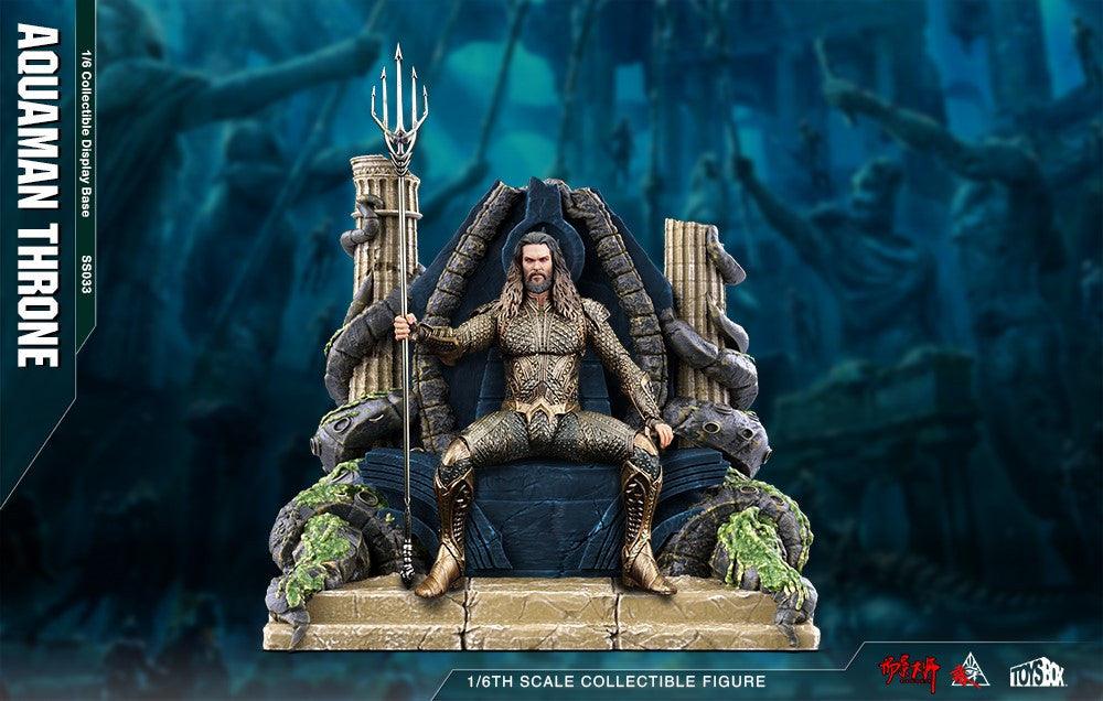 Toys Box - 1:6 Aquaman Throne Display Scene Base Station - inshobby.com