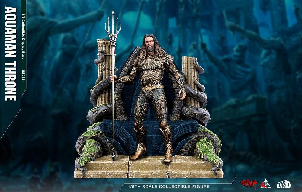 Toys Box - 1:6 Aquaman Throne Display Scene Base Station - inshobby.com