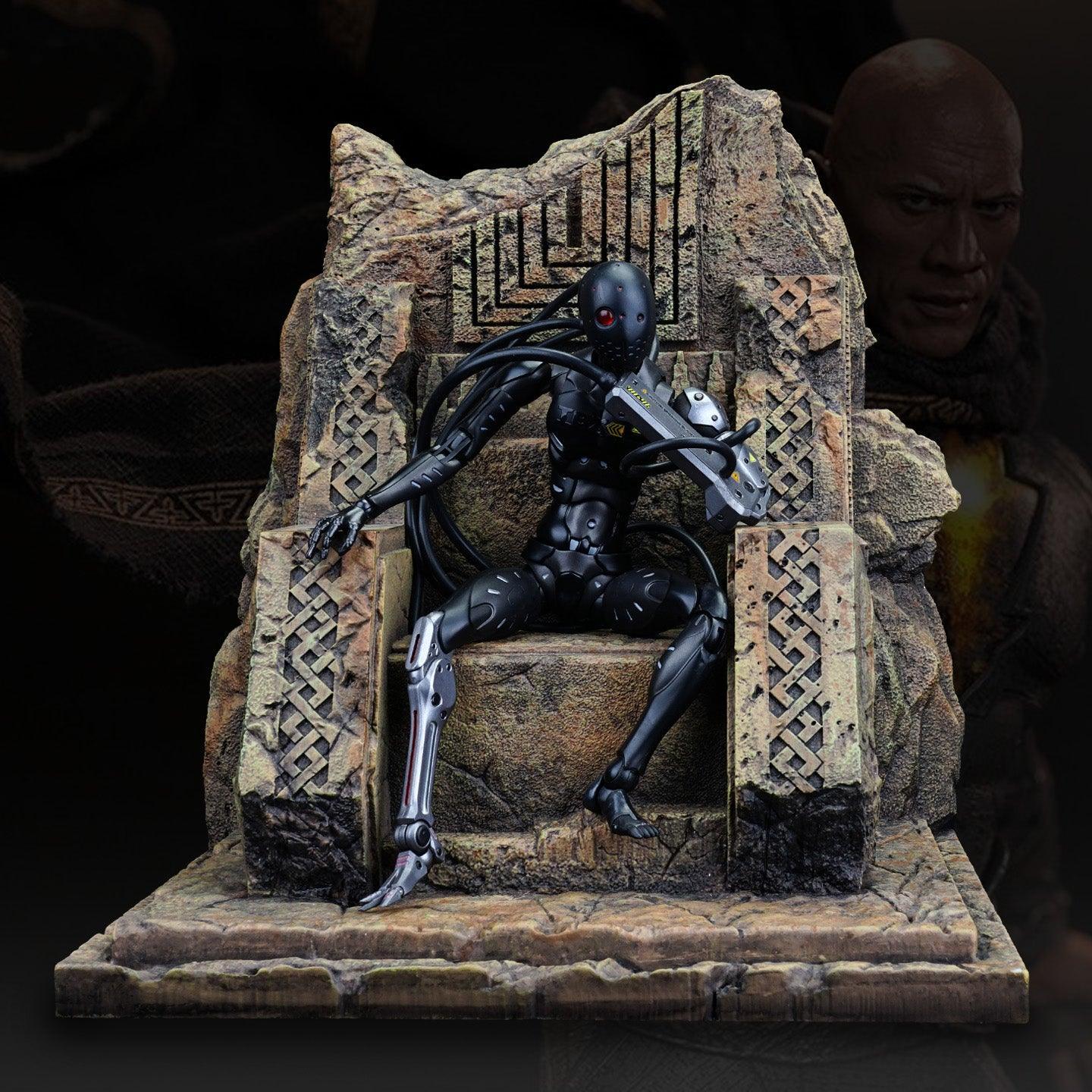 Toys Box - 1:6 Black Adam Throne Display Scene Base Station - inshobby.com