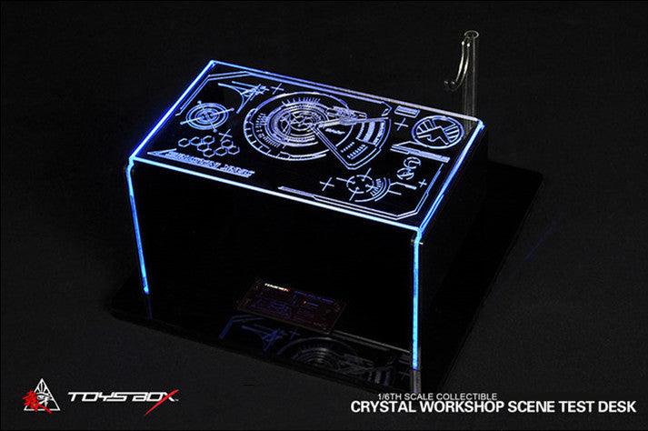 Toys Box - 1:6 Crystal Workshop Scene Test Desk