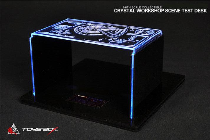 Toys Box - 1:6 Crystal Workshop Scene Test Desk