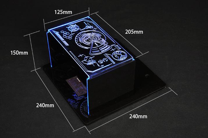 Toys Box - 1:6 Crystal Workshop Scene Test Desk