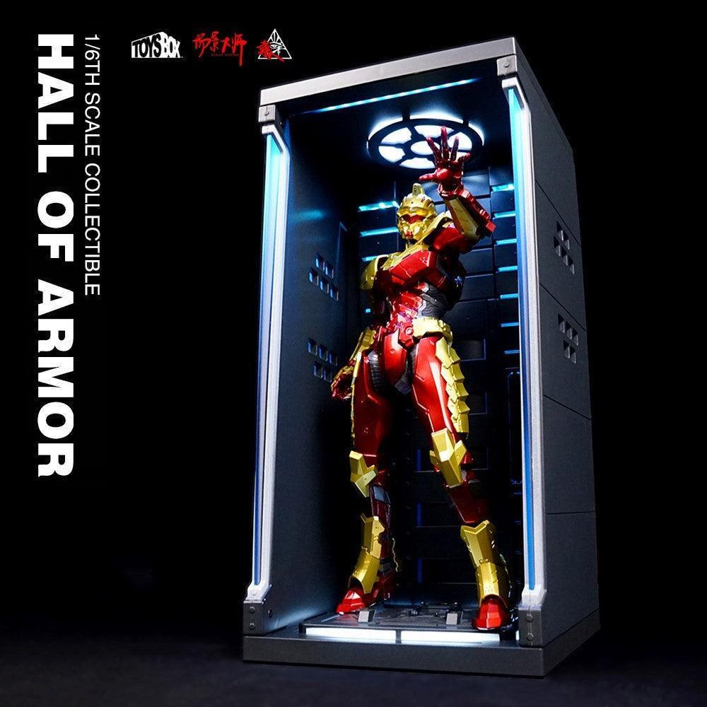 Toys Box - 1:6 Iron Man Acrylic Hall of Armor Display Box