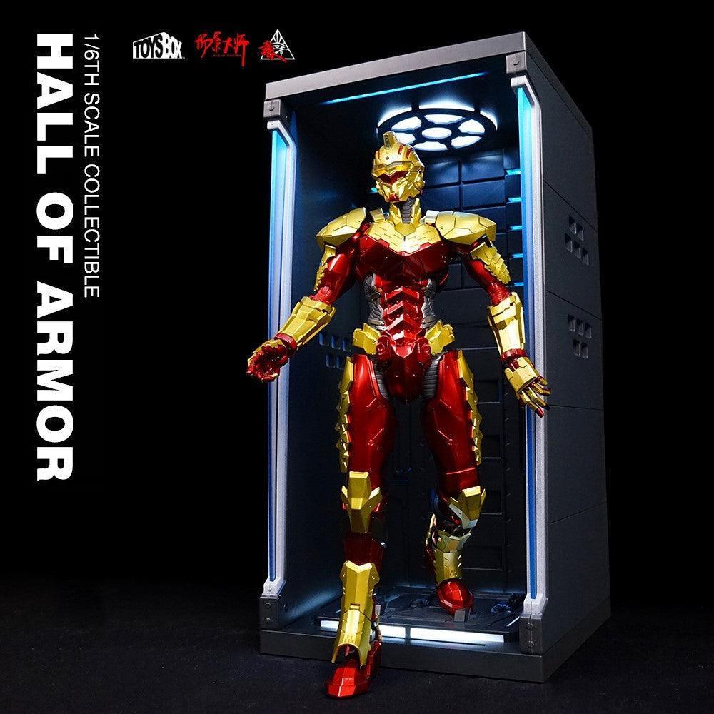 1:6 Iron Man Acrylic Hall of Armor Display Box