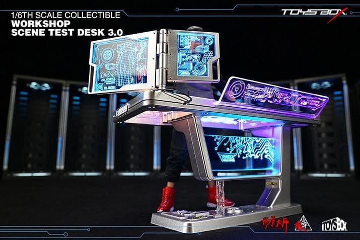 Toys Box - 1:6 Iron Man Workshop Scene Test Desk 3.0