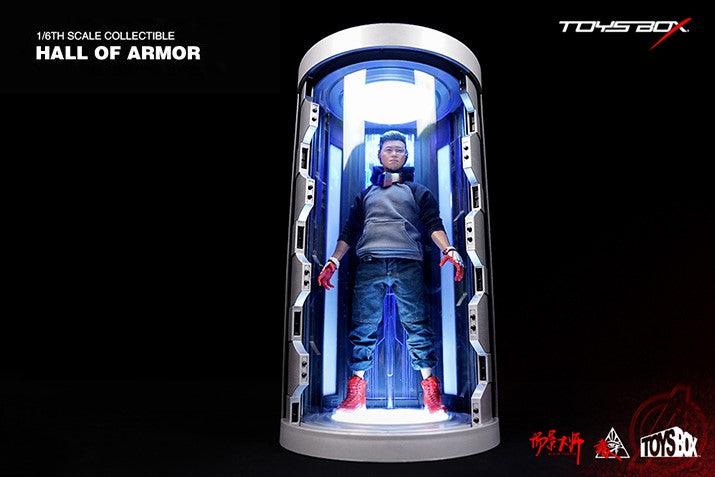 Toys Box - 1:6 Spiderman Automatic Door Hall of Armor Display Box - inshobby.com