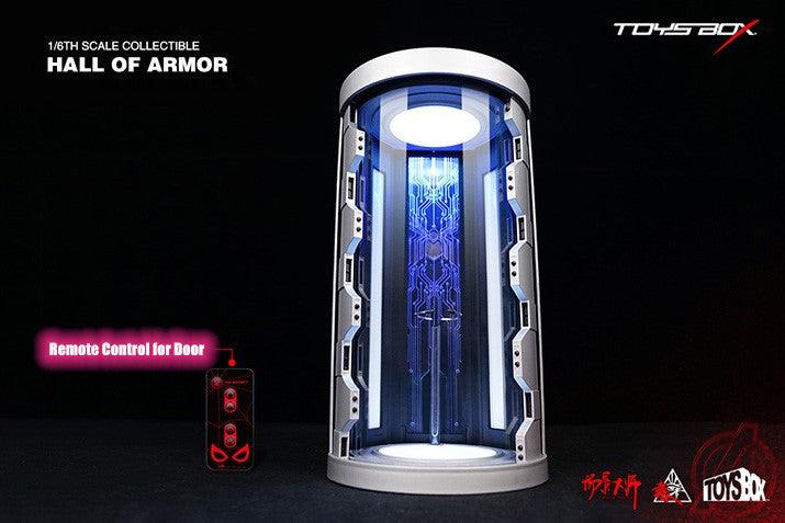 Toys Box - 1:6 Spiderman Automatic Door Hall of Armor Display Box - inshobby.com