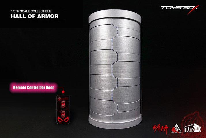 Toys Box - 1:6 Spiderman Automatic Door Hall of Armor Display Box - inshobby.com