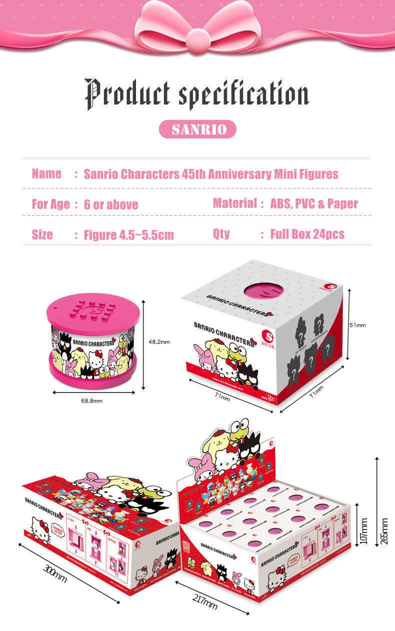 Sanrio Characters 45th Anniversary Mini Figures