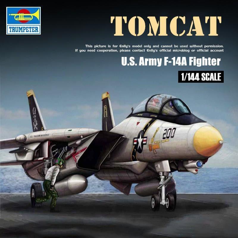 Trumpeter - 1:144 F-14A Tomcat Assembly Kit