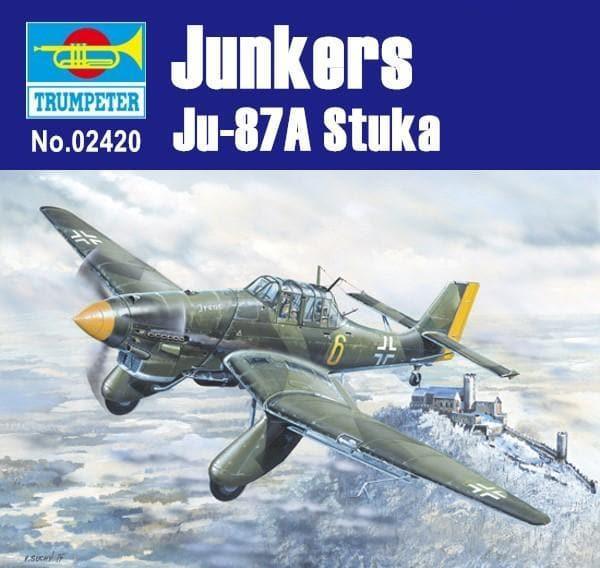 Trumpeter - 1:24 Junkers Ju-87A Stuka Fighter Assembly Kit