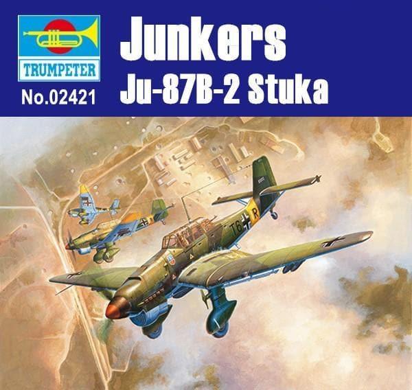 Trumpeter - 1:24 Junkers Ju-87B-2 Stuka Fighter Assembly Kit