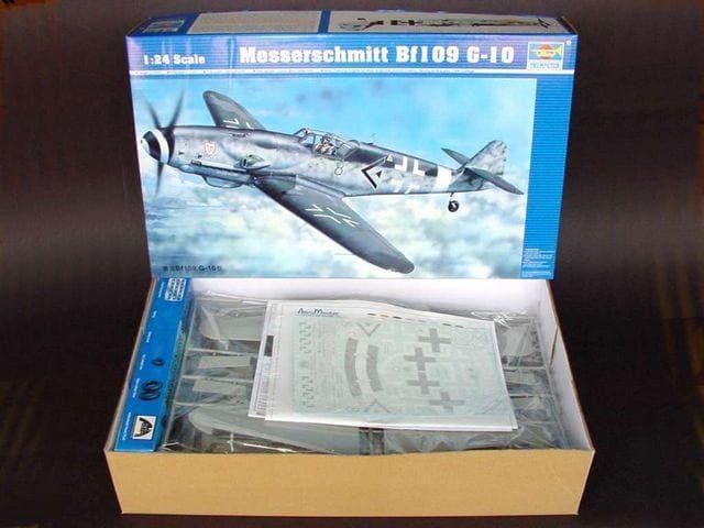 1:24 Messerschmitt Bf109 G-10 Fighter Assembly Kit