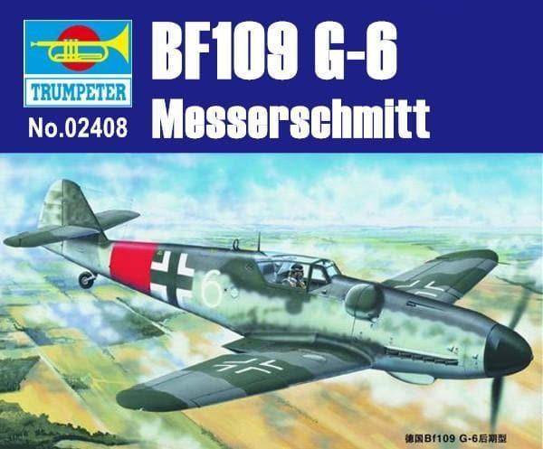 Trumpeter - 1:24 Messerschmitt Bf109 G-6 Late Version Fighter Assembly Kit