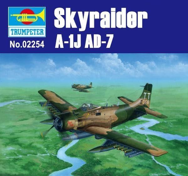 Trumpeter - 1:32 A-1J AD-7 Skyraider Fighter Assembly Kit