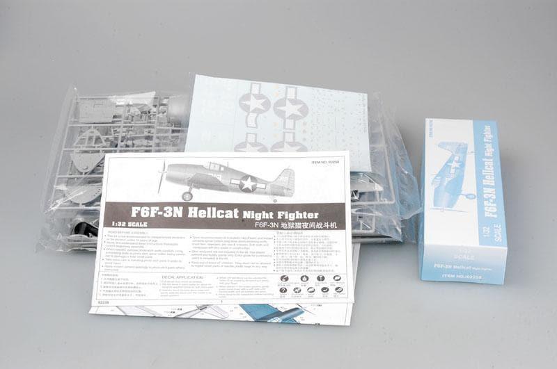 Trumpeter - 1:32 F6F-3N Hellcat Night Fighter Assembly Kit