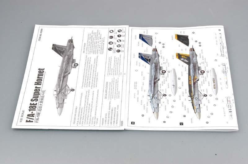 Trumpeter - 1:32 F/A-18E Super Hornet Fighter Assembly Kit