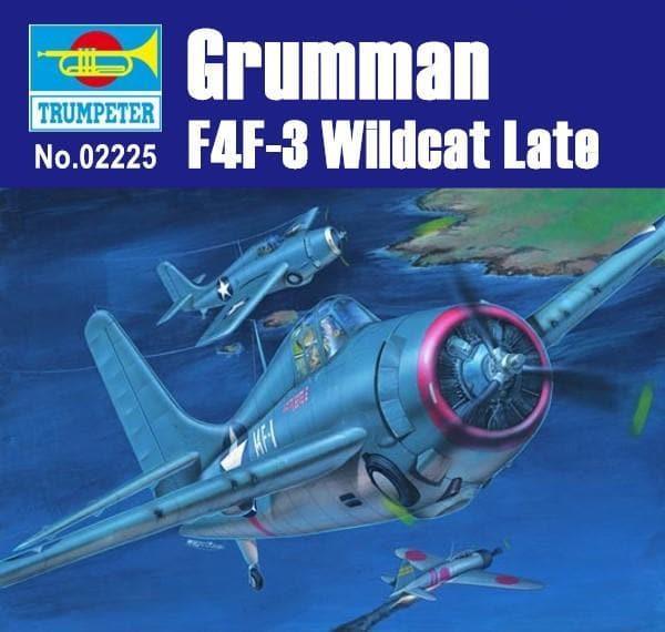 Trumpeter - 1:32 Grumman F4F-3 Wildcat Late Fighter Assembly Kit